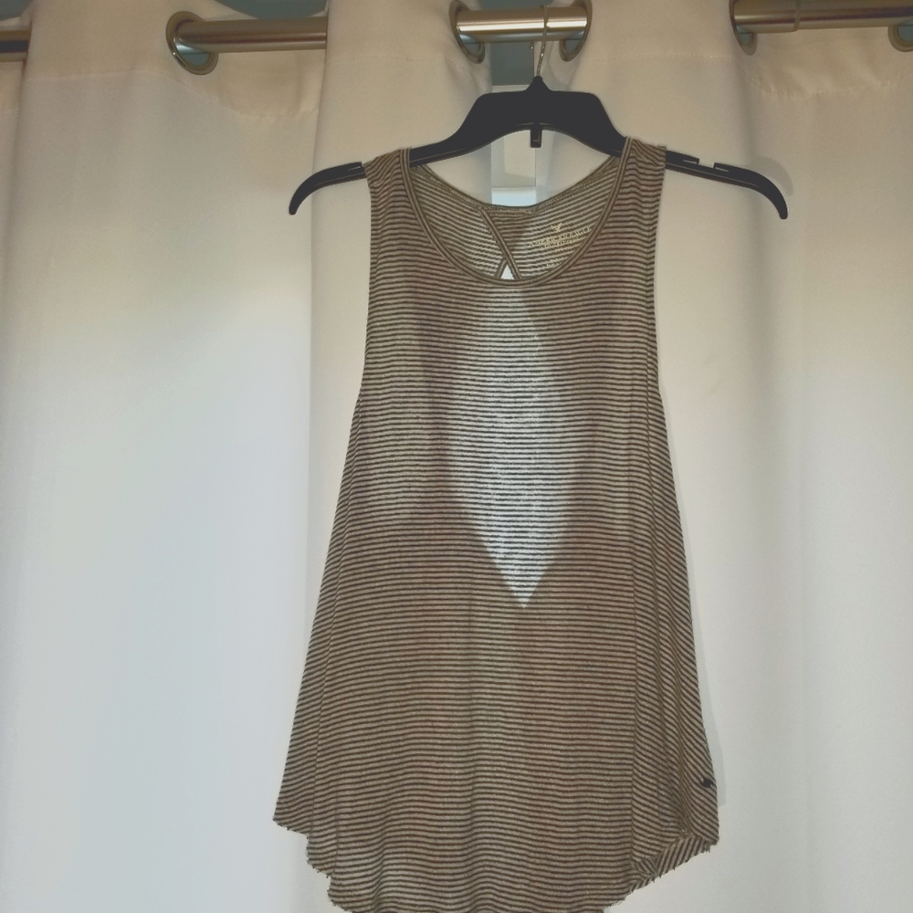 American Eagle open back tank